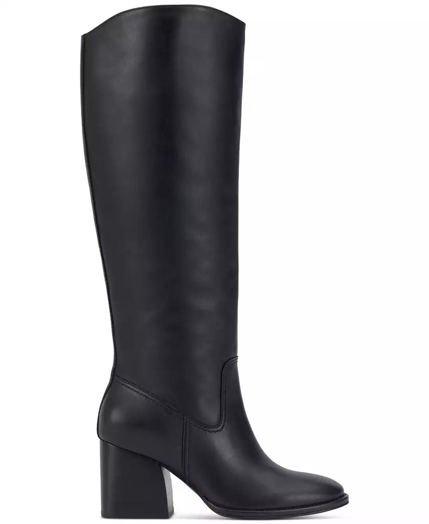 Vince Camuto Women's Leila Wide-Calf Block-Heel Knee-High Boots