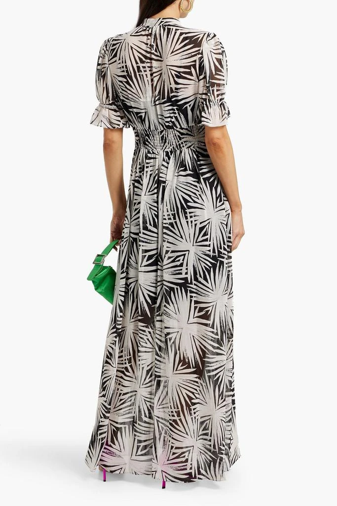 Diane von Furstenberg Erica printed chiffon maxi dress 3