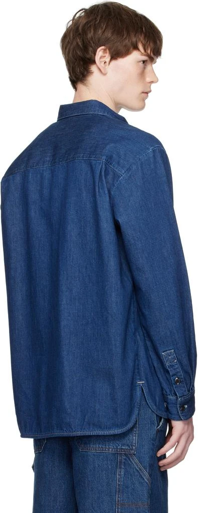 A.P.C. Blue Mathias Denim Shirt 3