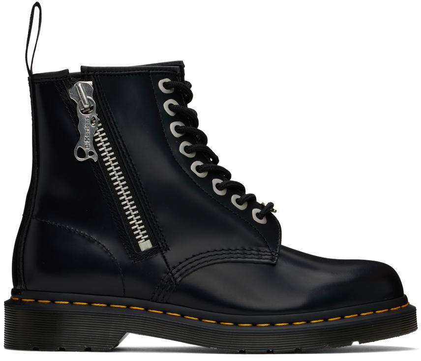 【Dr.Martens】 ★ BOOTS ★ 1460 Zip ★ BLACK Dr. Martens Black 1460 Zip Boots - Boots - BeyondStyle