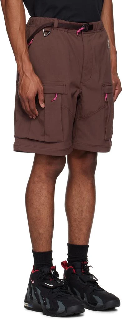 NIKE Burgundy ACG Smith Summit Cargo Pants 4