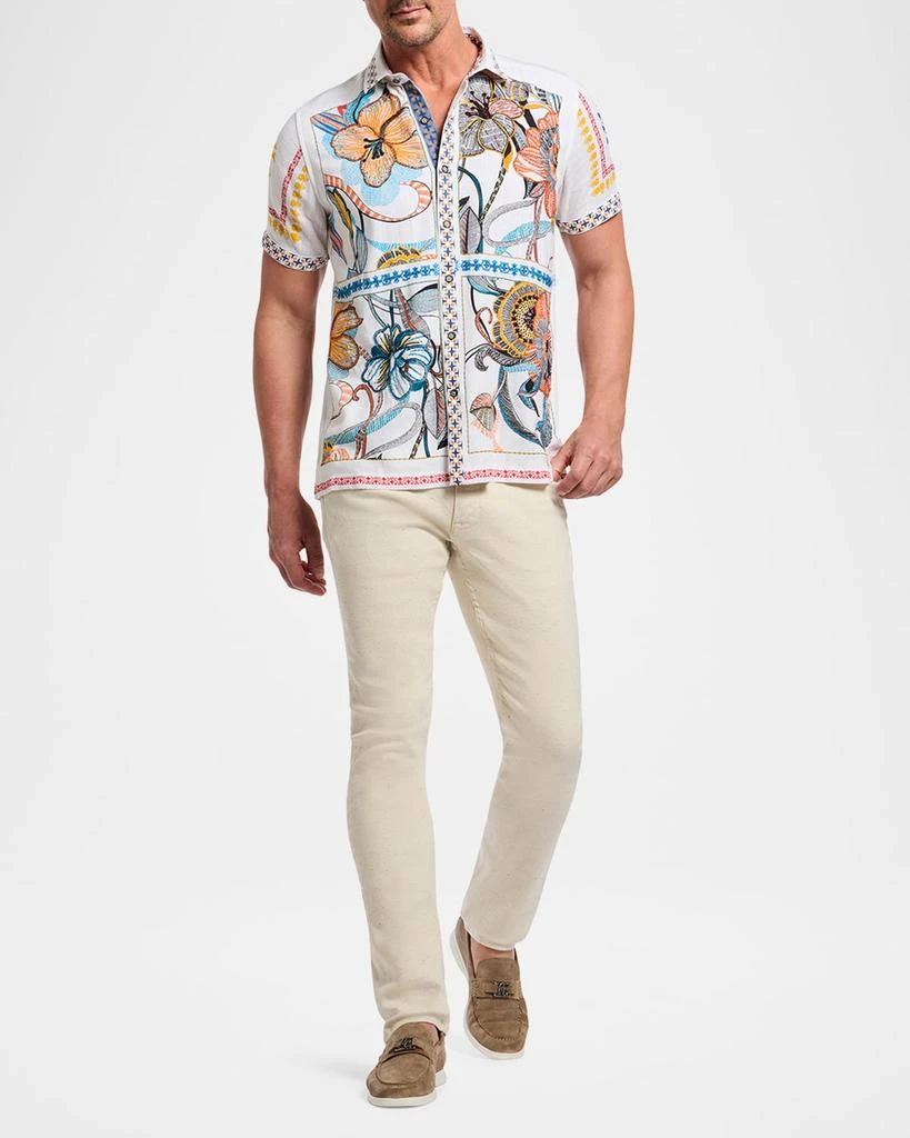 Robert Graham Men
s Manzu Short-Sleeve Shirt 2