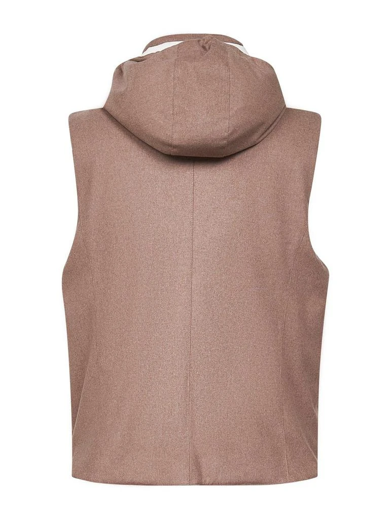Brunello Cucinelli Brunello Cucinelli Sleeveless Hooded Gilet 2