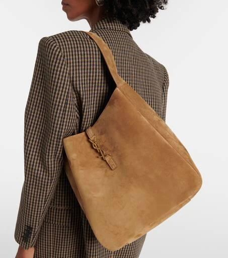 Yves Saint Laurent Le 5 à 7 Supple Large suede shoulder bag 7