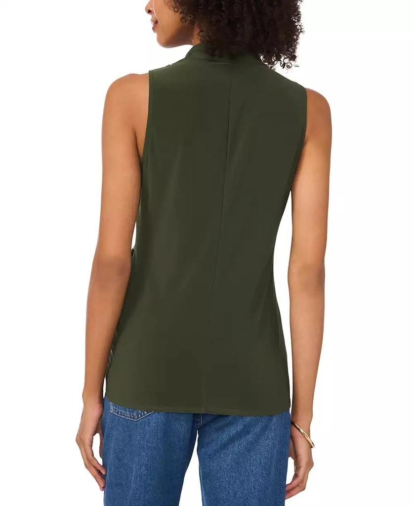 Vince Camuto Women's Crossover Wrap-Front Sleeveless Top 2