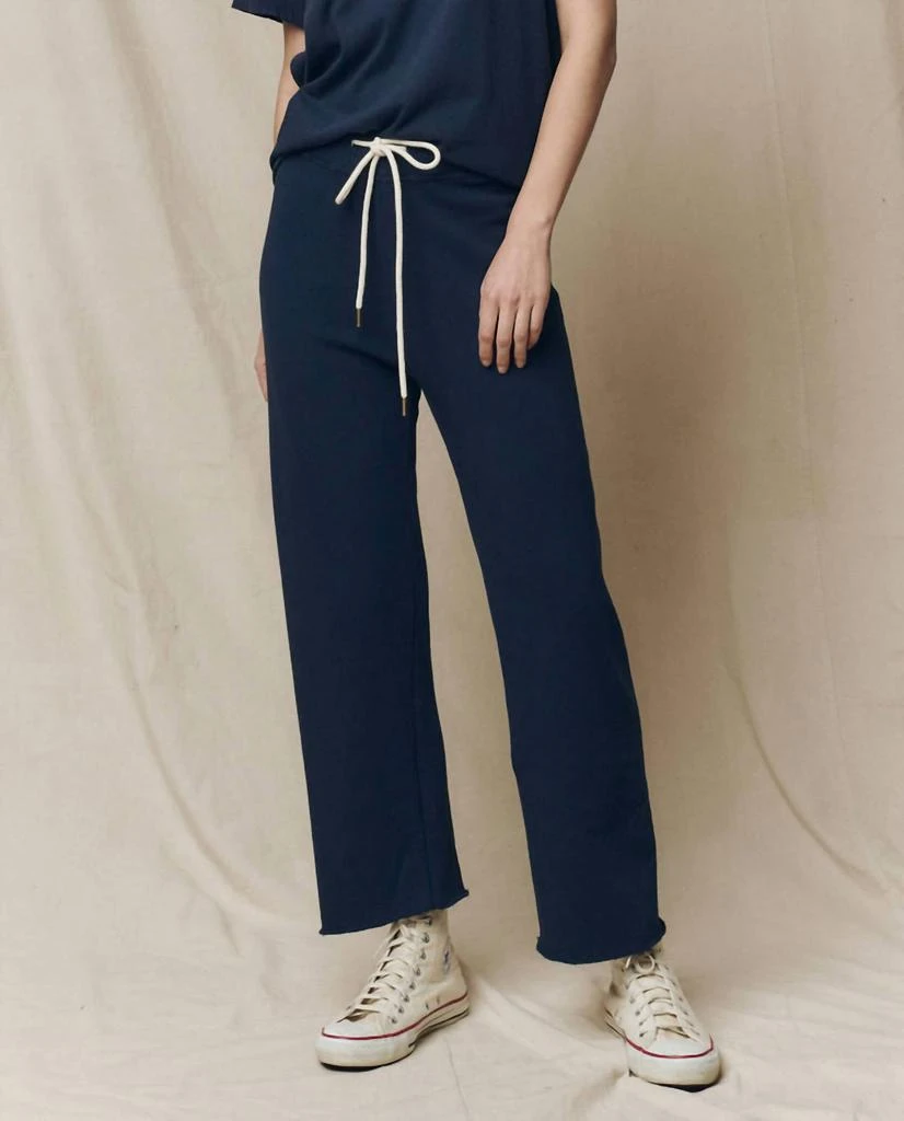 The Great The Great. - The Wide Legged Cropped Sweatpant