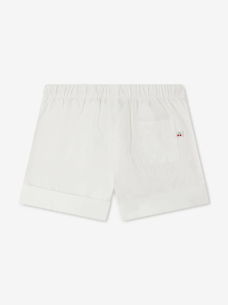 Bonpoint Baby Girls Ecandy Shorts in White 2