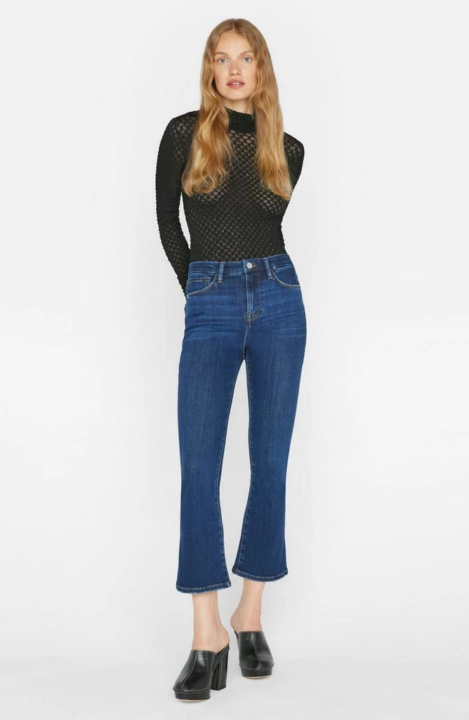 FRAME Le Crop Mini Boot High Waist Jeans 7