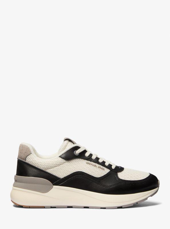 Michael Kors Trevor Mixed-Media Trainer