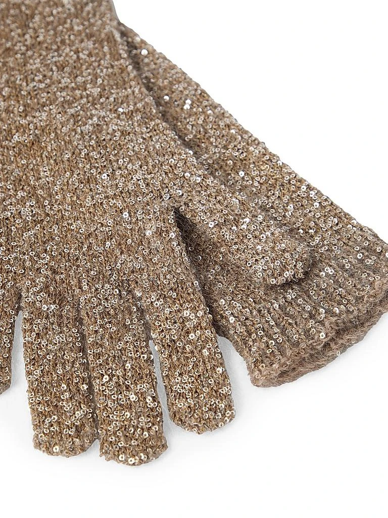 Brunello Cucinelli Dazzling Knit Gloves 2