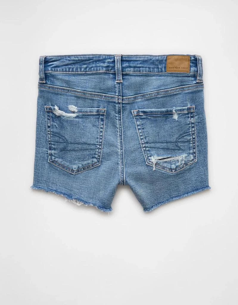 AE AE Next Level Ripped High-Waisted Denim Short Short 4