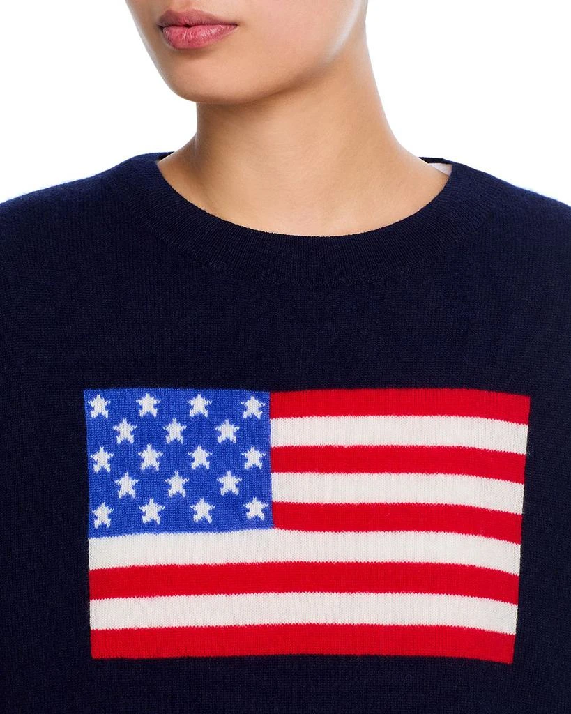 AQUA AQUA Flag Cashmere Crewneck Sweater - Exclusive 4