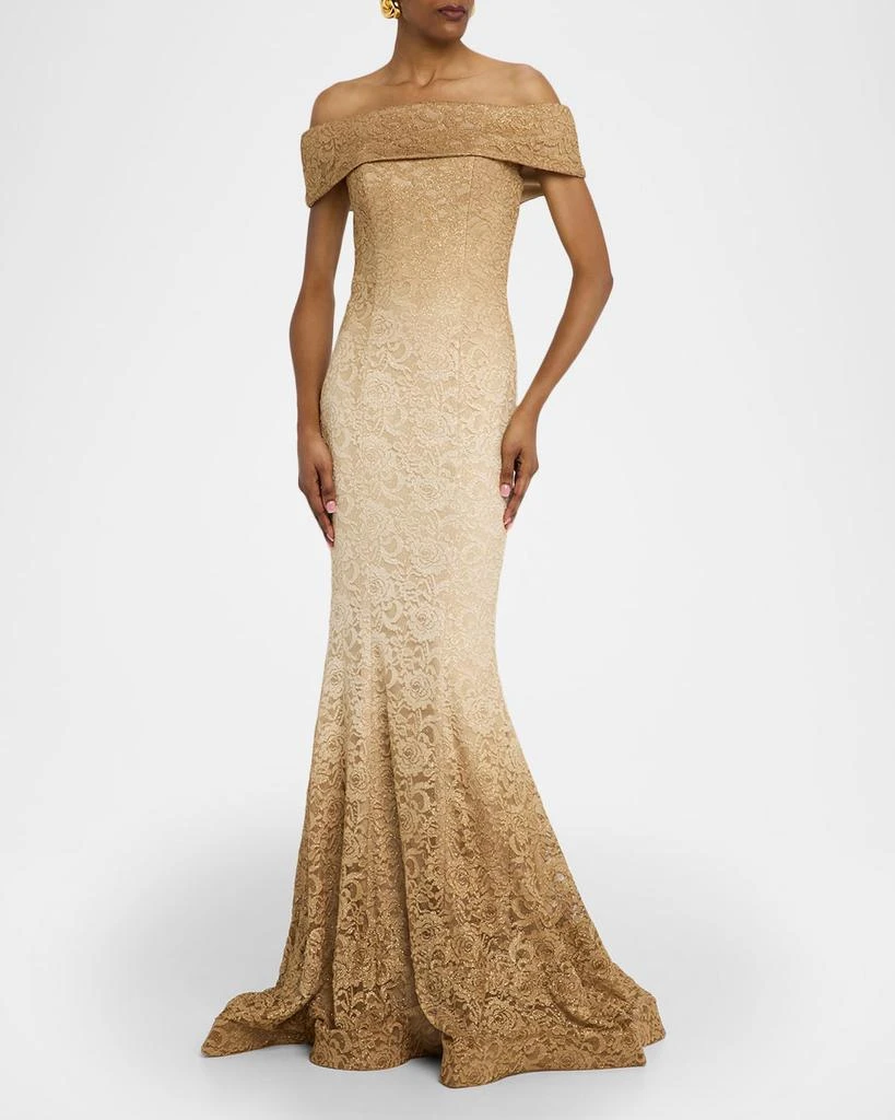 chinese dress ladies Jovani D5013 Prom Dress - Gold main image 1