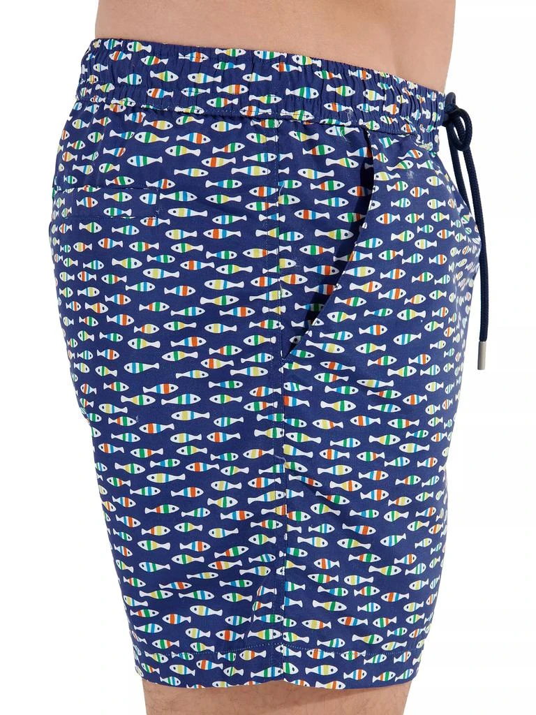 HOM Trouville Geometric Swim Trunks 6