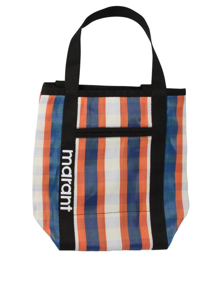 Isabel Marant Isabel Marant Striped Pattern Top Handle Bag 1