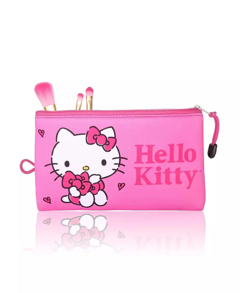 Hello Kitty Makeup Bag Official License, Pink Neoprene Zip Pouch for Travel, Sanrio Travel Gifts 5