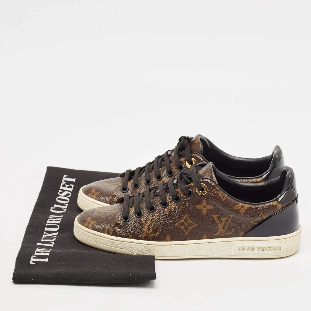 Shop Louis Vuitton Brown/Black Monogram Canvas and Patent  display picture 1