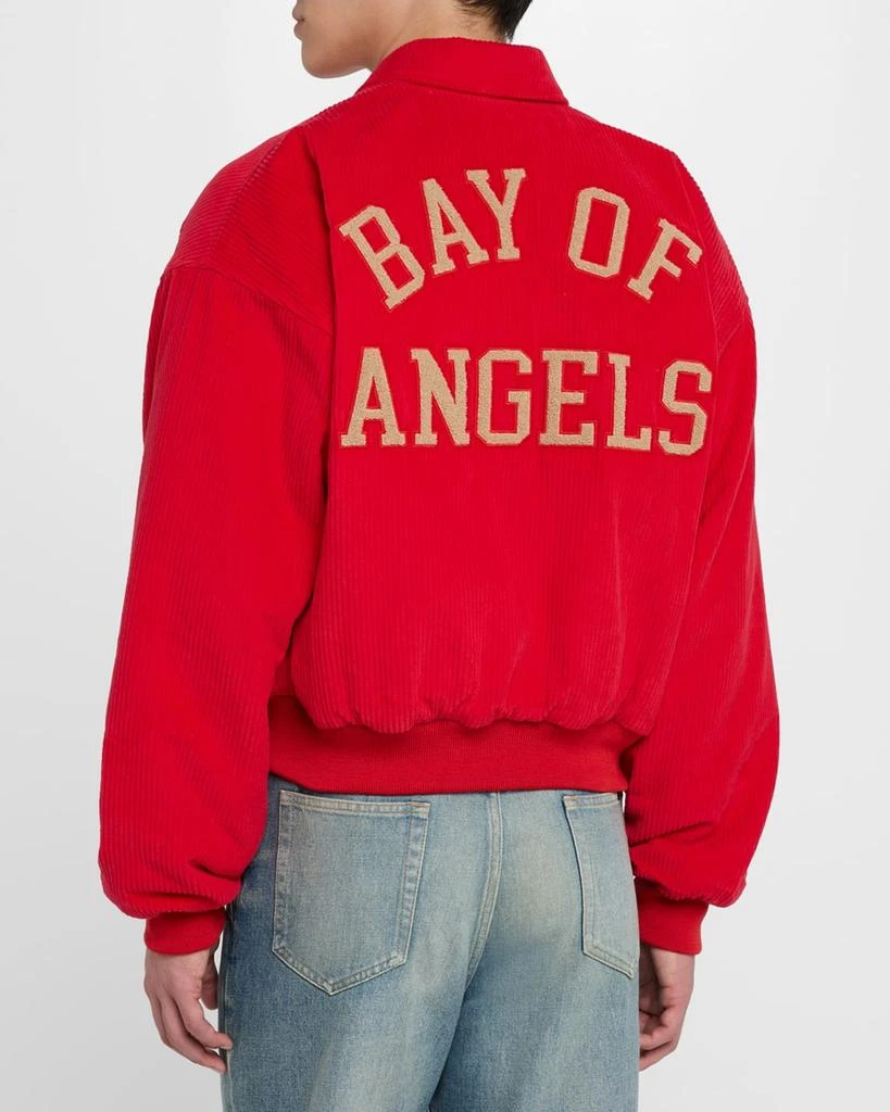 Rhude Men's Bay of Angels Corduroy Jacket 3
