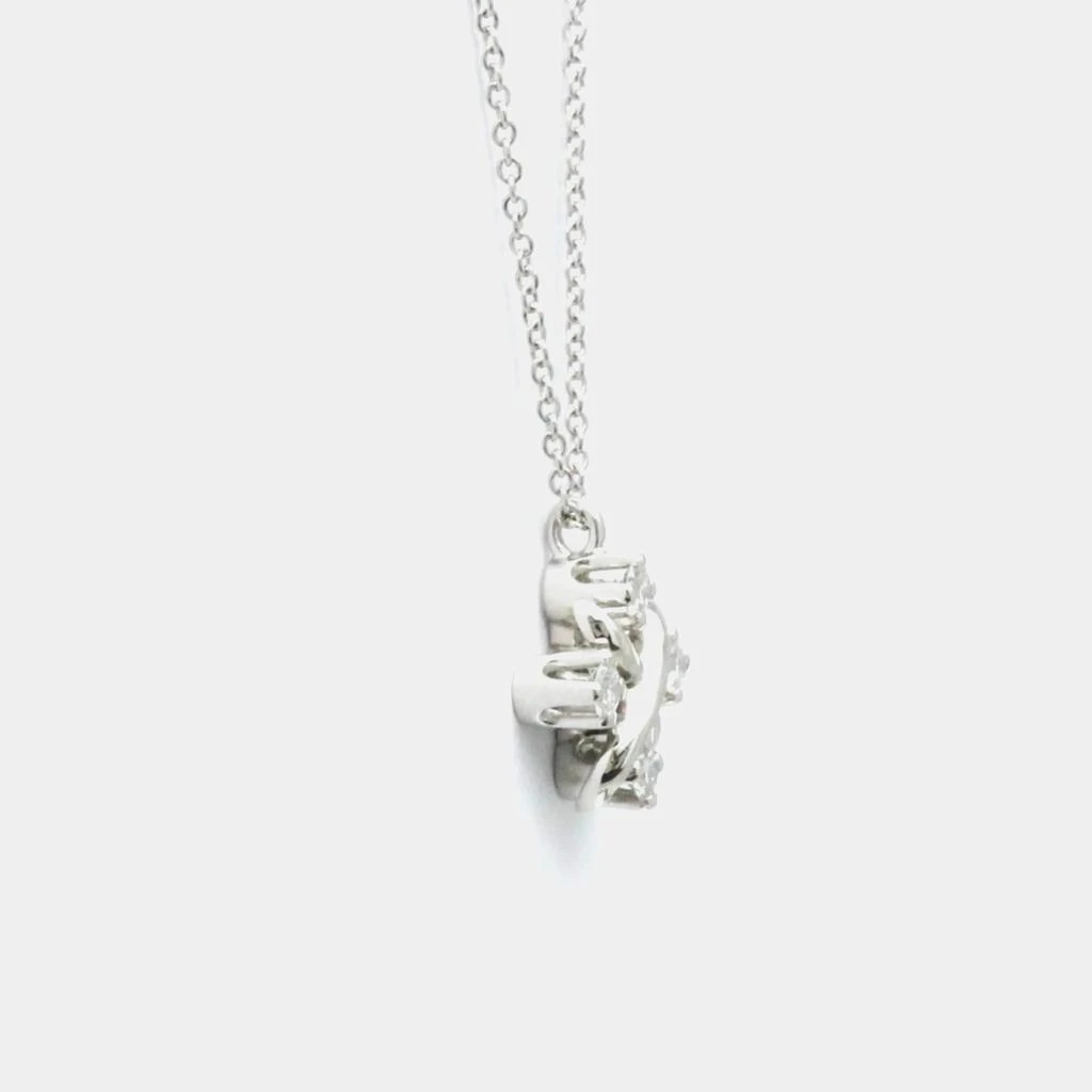 Tiffany & Co. Tiffany & Co. Platinum Diamond Lynn Pendant Schlumberger Necklace 2