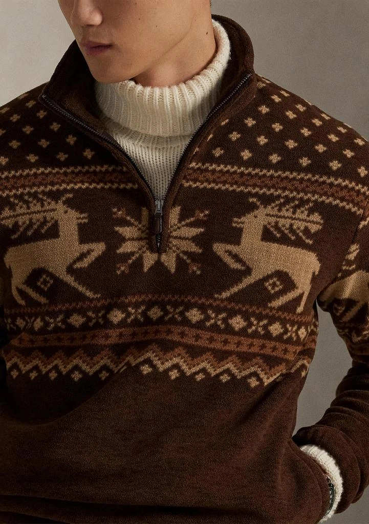 Ralph Lauren Men
s Brushed Fleece 1/4 Zip Pullover 3