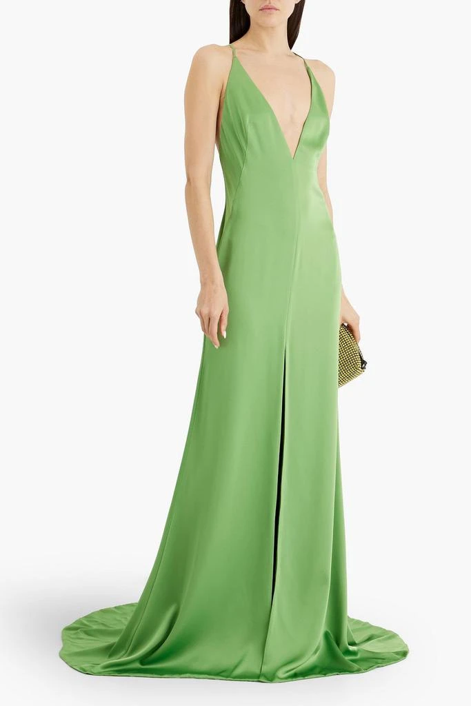Costarellos Satin gown 2