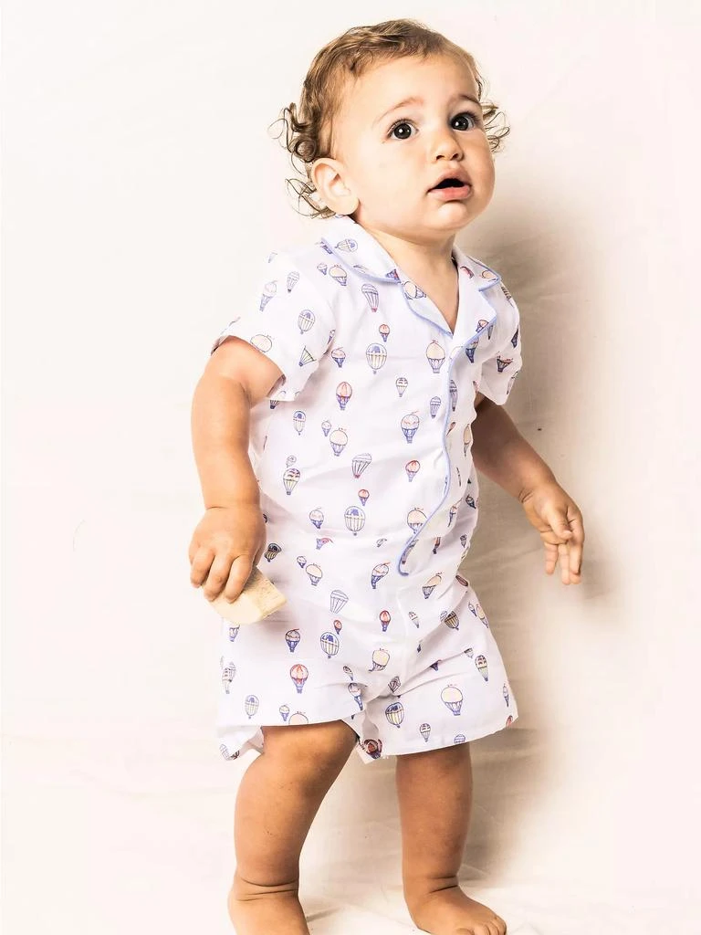 Petite Plume Baby Boy's Bonne Voyage Classic Romper 3
