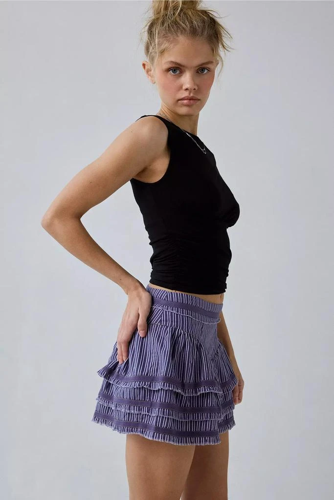 Kimchi Blue Kimchi Blue Jo Cotton Ruffle Mini Skirt 3