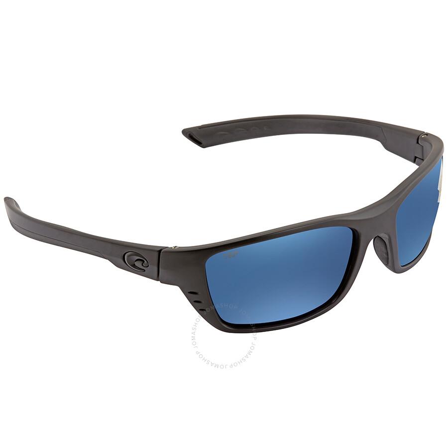 Costa Del Mar WHITETIP Blue Mirror Polarized Polycarbonate Men's Sunglasses WTP 01 OBMP 58