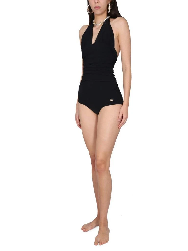 Dolce & Gabbana Dolce & Gabbana One Piece Swimsuit With Logo 4