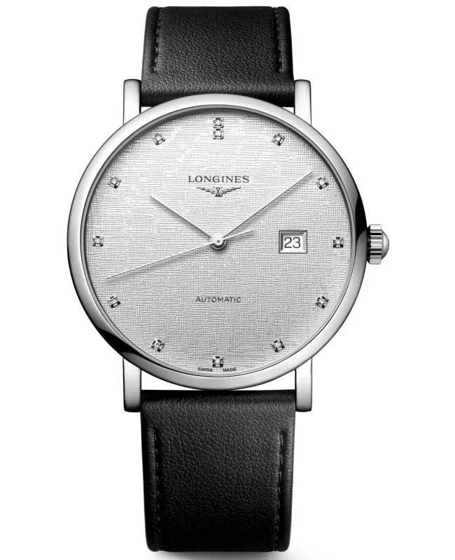 Longines Longines Elegant Collection Silver Dial Leather Strap Women's Watch L4.911.4.77.2 1