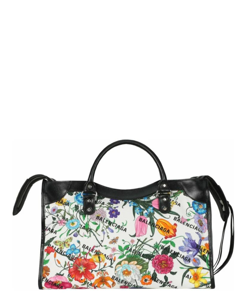 Gucci X Balenciaga Large Flora City Bag 5