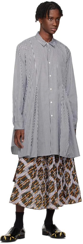 Stefan Cooke Black & Yellow Slashed Loafers 5