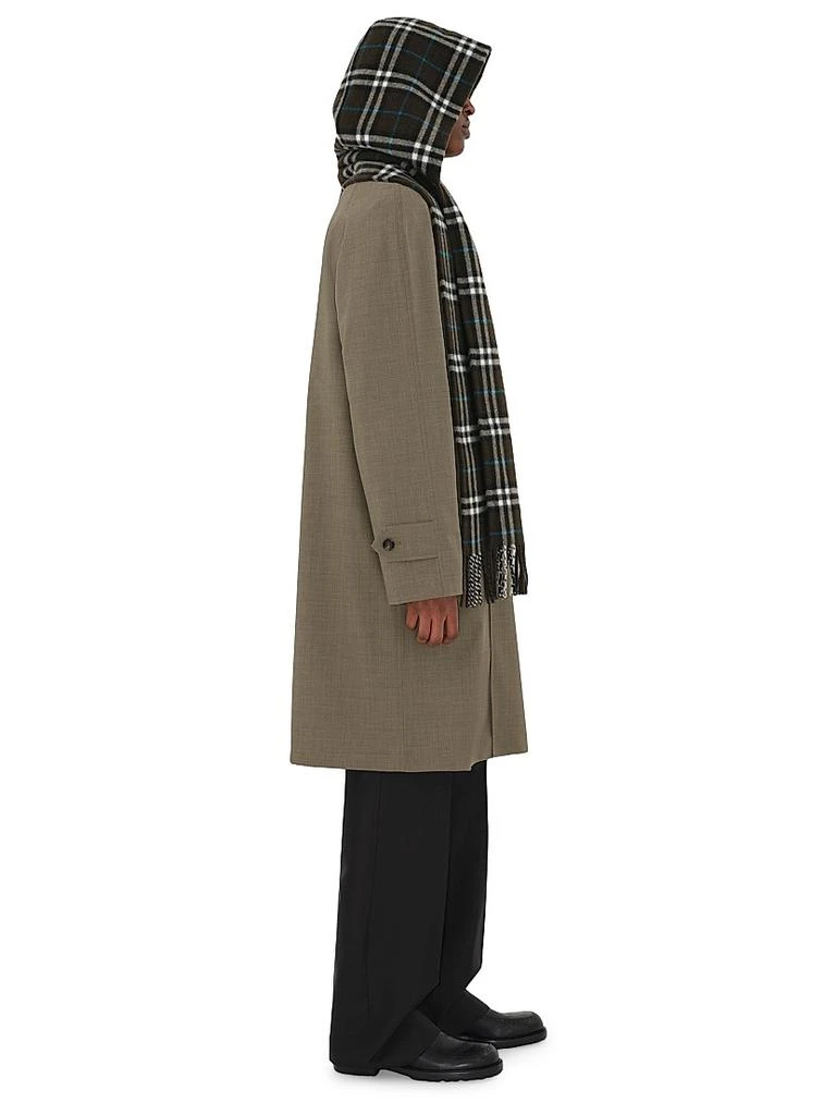 Burberry Lola Check Hooded Cashmere Scarf 5