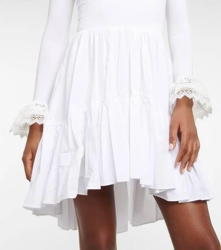 CAROLINE CONSTAS Maise jersey minidress 5