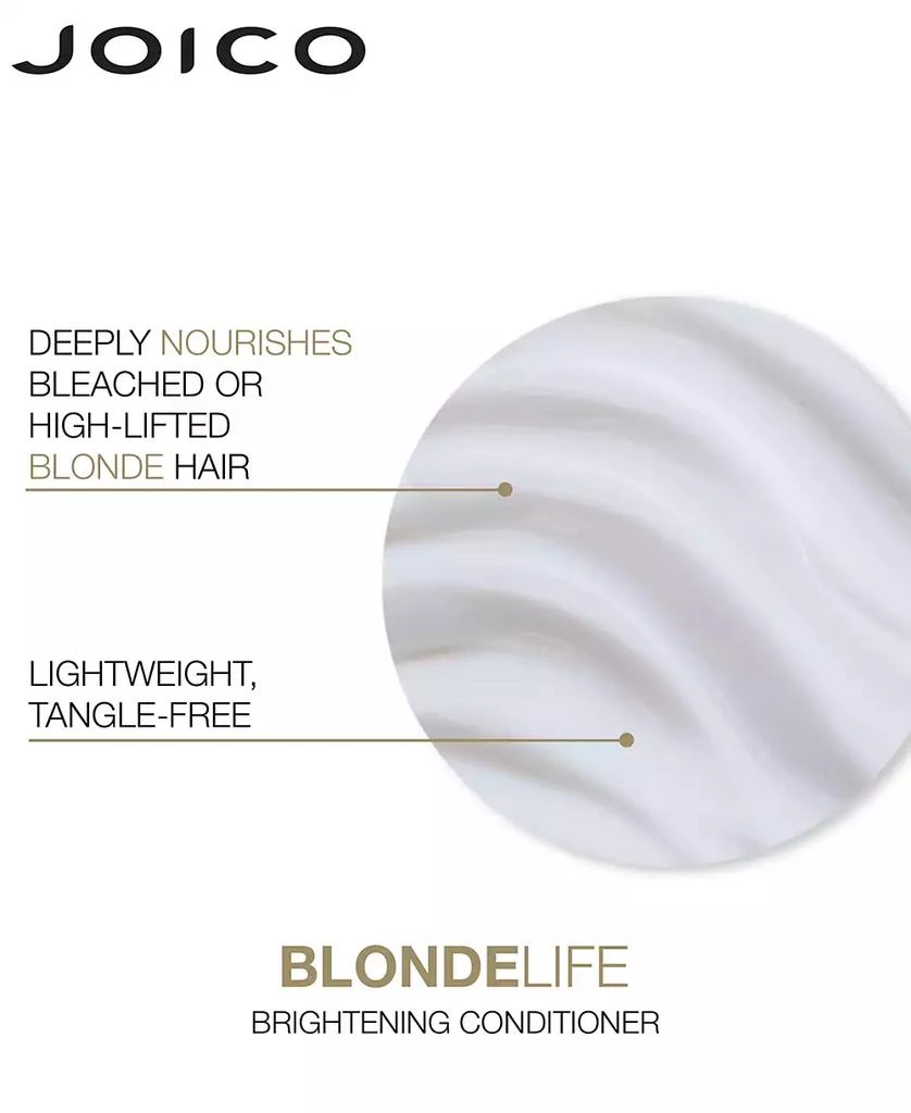 JOICO Blonde Life Brightening Conditioner, 33.8 oz. 4