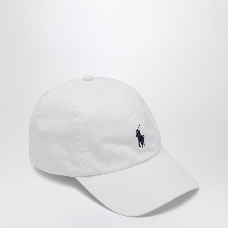Ralph Lauren White baseball cap with logo