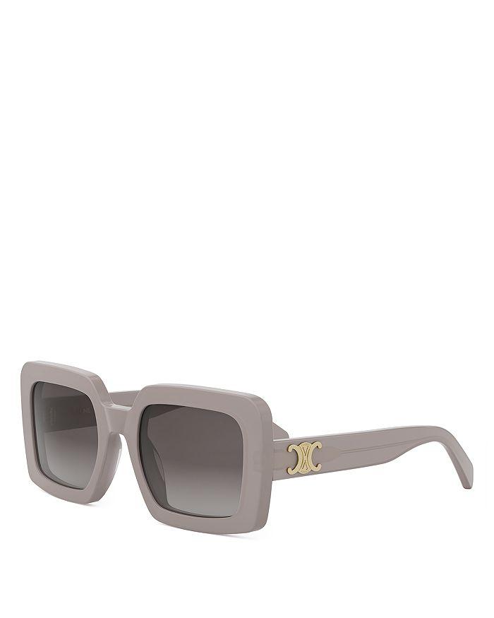 Celine Cl40292u Triomphe 57e Beige Sunglasses - Accessories