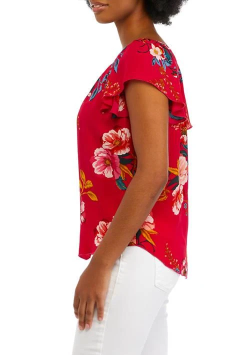 Grace Elements Elements Womens Printed Blouse 3