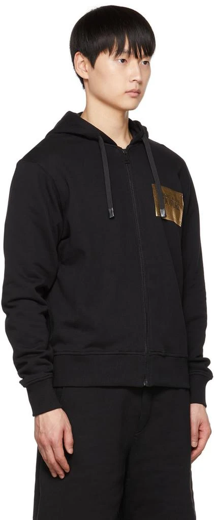 Versace Black Graphic Print Hoodie 2
