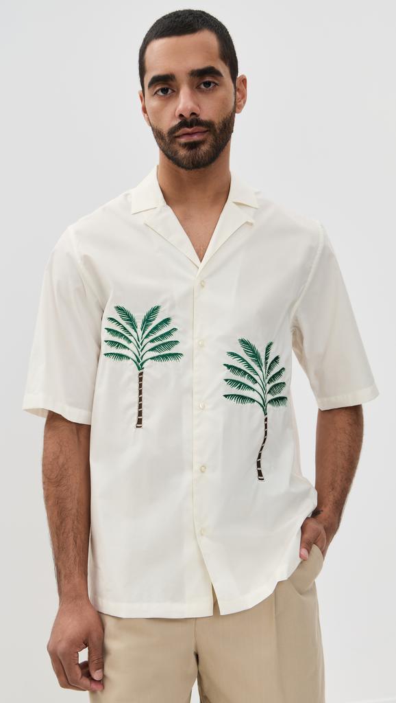 Officine Générale Luis Palm Tree Shirt