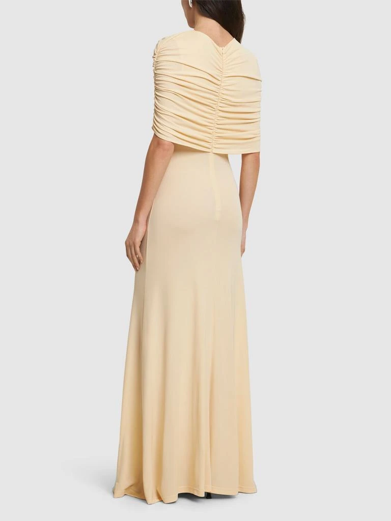 Esse Studios Bonachi Draped Cape Long Dress 2