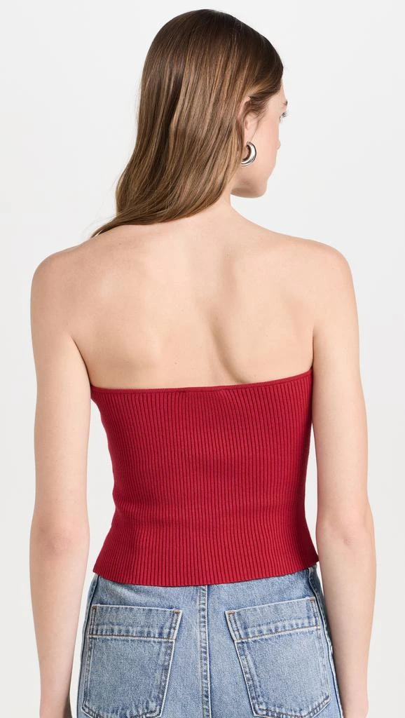 Reformation Jenni Strapless Sweater 2