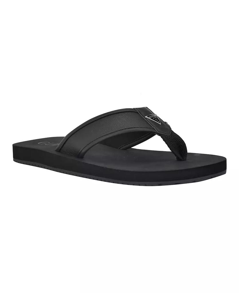 GUESS Men's Dingle Casual Flip Flop Thong Sandals