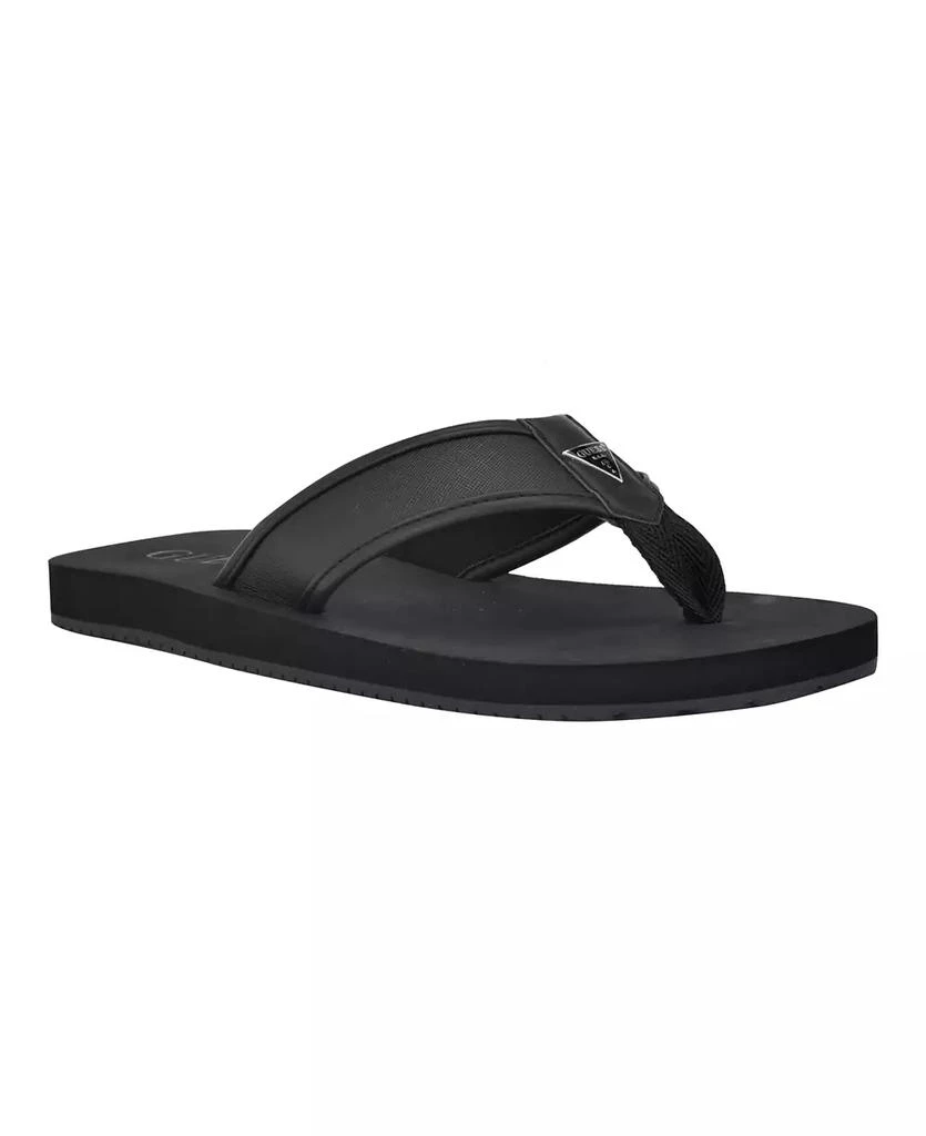 GUESS Men's Dingle Casual Flip Flop Thong Sandals 1
