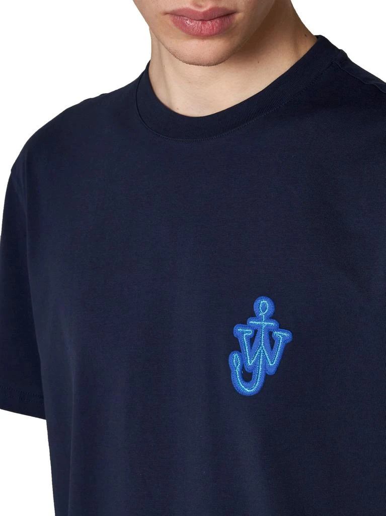 JW Anderson JW Anderson Logo Embroidered Crewneck T-Shirt 5