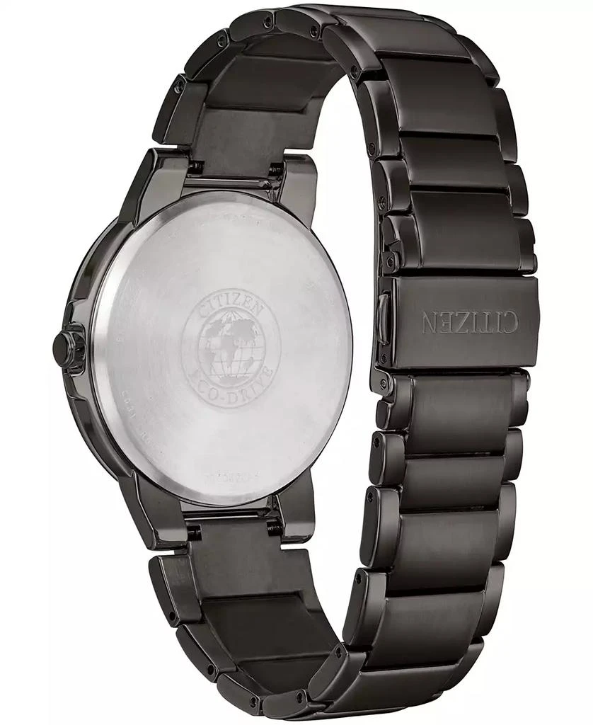 Citizen Men's Eco-Drive Axiom Gray Stainless Steel Bracelet Watch 41mm 4