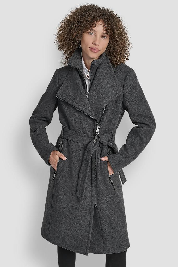 DKNY WOOL WRAP JACKET WITH INSERT - Jackets - Compare Prices from