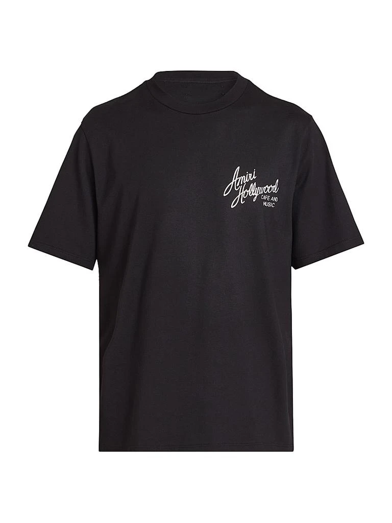 AMIRI Hollywood Cotton Crewneck T-Shirt 1