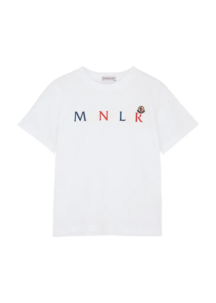 Moncler KIDS Logo cotton T-shirt (8-10 years)  3
