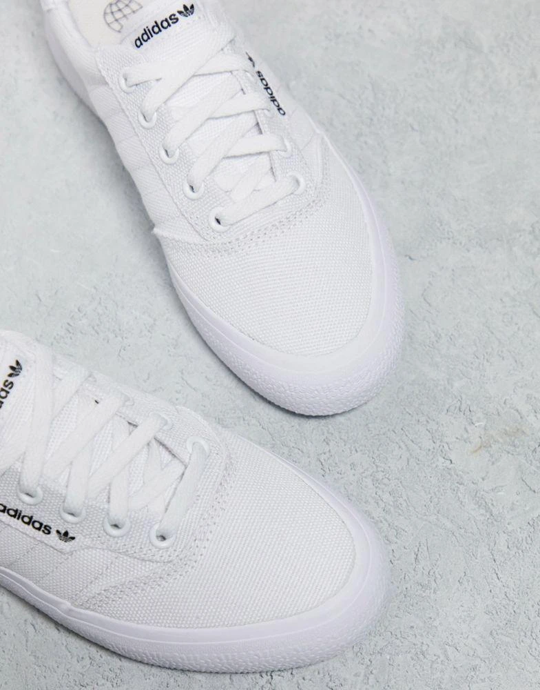 Adidas adidas Originals 3MC trainers in triple white 4